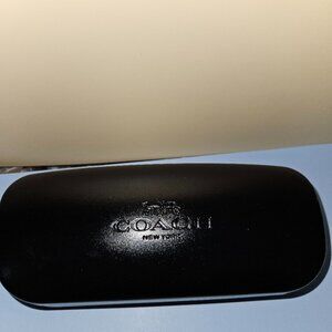 COACH Black Hard Glasses Case